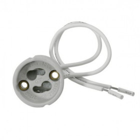 GU10 socket 2A 230V 250°C ceramic