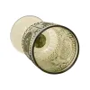 Setti laseja Home ESPRIT Vihreä Kristalli 310 ml (6 osaa)