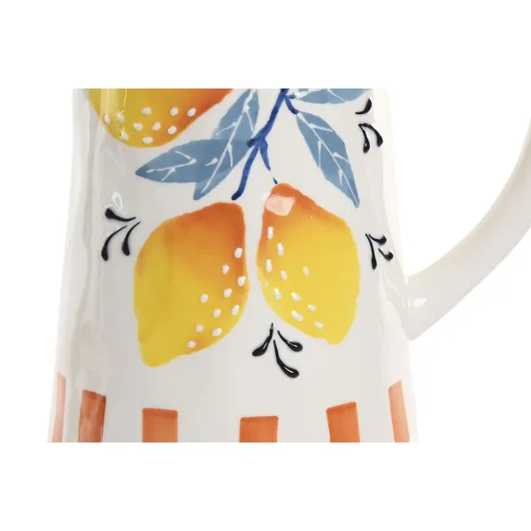 Glass Bottle Home ESPRIT Yellow Blue White Dolomite Lemon Orange Mediterranean 750 ml