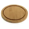 Tray with lid Versa Transparent Bamboo polystyrene
