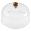 Tray with lid Versa Transparent Bamboo polystyrene