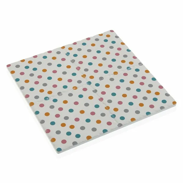Tabletti Versa Springdots Keraminen Korkki (20 x 20 cm)