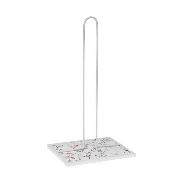 Virtuves Dvieļa Turētājs Versa Balbec Metāls Tērauds Koks MDF 16,5 x 31 x 13 cm