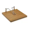 Коробка для салфеток Versa Деревянный Бамбук 20 x 6 x 20 cm