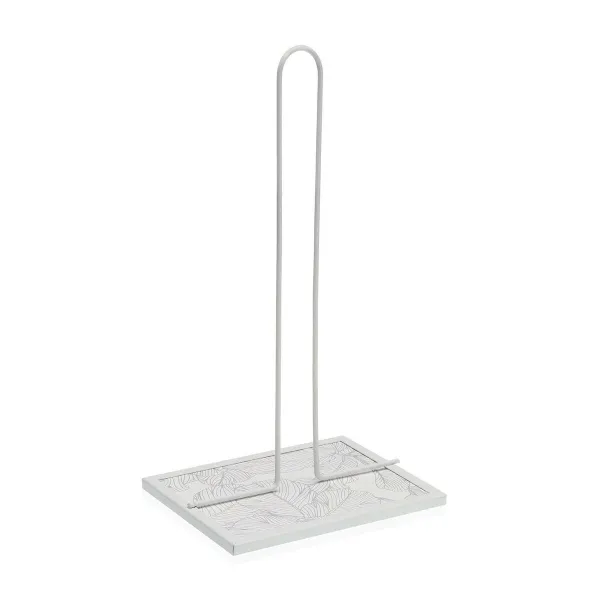 Virtuves Dvieļa Turētājs Versa Palmas koks Metāls Tērauds Koks MDF 16,5 x 31 x 13 cm