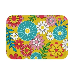 Paplāte Versa Dzeltens Polietilēns RPET 27 x 2,2 x 38 cm Цветы