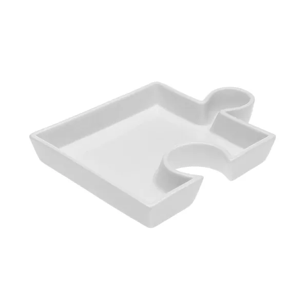 Snack Bowl Versa Ceramic Porcelain 15 x 3 x 19,5 cm