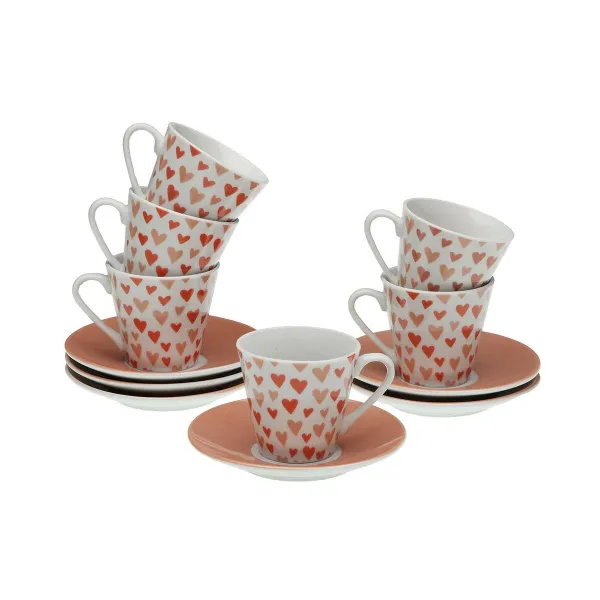 Kafijas komplekts Versa Amore Porcelāns