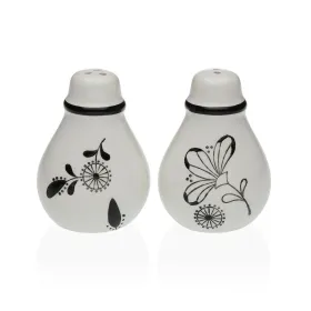 Druskinė ir pipirinė Versa Keramikinis Dolomite Gėlės 5,5 x 8,5 x 6 cm