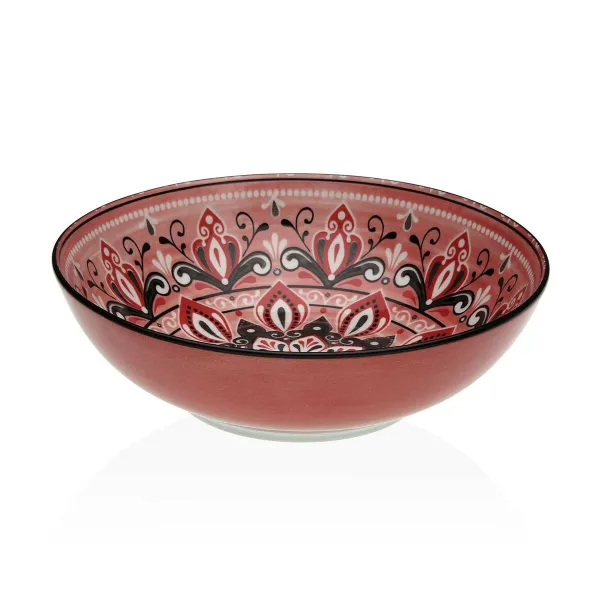 Salaattikulho Versa Punainen Keraminen Posliini 22,5 x 9 x 22,5 cm
