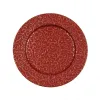 Underplate Versa Serpentine Red Metal 33 x 1,5 x 33 cm