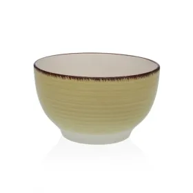 Блюдо Versa Бежевый Керамика 14 x 8,3 x 14 cm