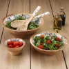 Bowl Versa Bamboo Mango wood Flowers 13 x 7 x 13 cm