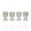 Bļodu komplekts Versa Porcelāns 4,5 x 6,5 x 4,5 cm 4 Daudzums