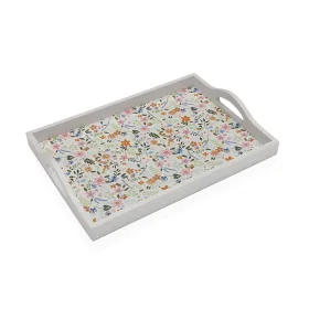 Tarjotin Versa Puu MDF 24 x 4,5 x 34 cm Gėlės