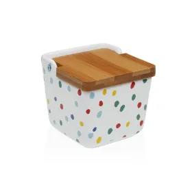 Druskinė su dangteliu Versa DOTTY Keramikinis 8,8 x 8,5 x 8,8 cm