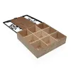 Box for Infusions Versa Wood 24,8 x 6,2 x 24 cm Tree of Life