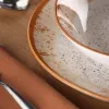 Tableware Versa Brown Porcelain 18 Pieces
