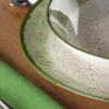 Māla trauki Versa Zaļš Porcelāns 18 Daudzums