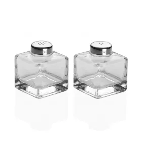 Druskinė ir pipirinė Versa Metalinis Stiklas
