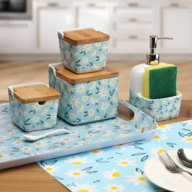 Sugar Bowl Versa DAISY  Ceramic 8,8 x 8,5 x 8,8 cm