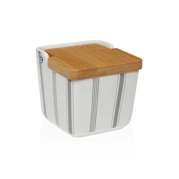 Druskinė su dangteliu Versa G-LINES Keramikinis 8,8 x 8,5 x 8,8 cm