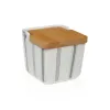 Salt Shaker with Lid Versa G-LINES Ceramic 8,8 x 8,5 x 8,8 cm