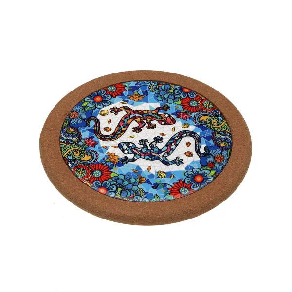 Table Mat Versa Cork Ceramic Salamander 20 X 0,6 X 20 CM