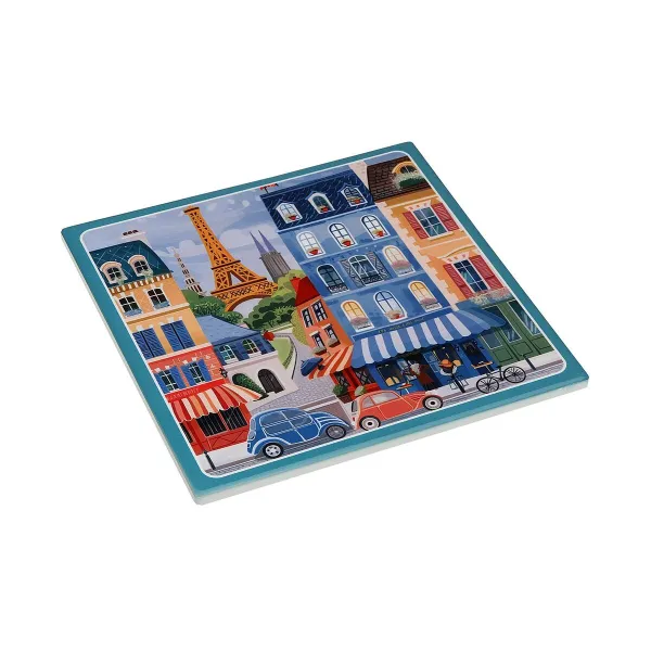 Tabletti Versa Paris Korkki Keraminen 20 X 0,6 X 20 CM