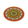 Galda paliktnis Versa Korķis Keramika Mandala 20 X 0,6 X 20 CM