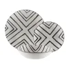 Tableware Versa Grey Porcelain 18 Pieces