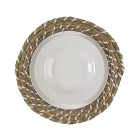 Tabletti Versa Valkoinen Vihreä Teksiili Vesihyasintti 38 cm