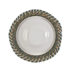 Tabletti Versa Sininen Valkoinen Teksiili Vesihyasintti 38 cm