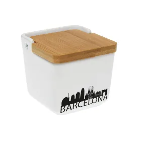 Druskinė ir pipirinė Versa Barcelona Keramikinis 8,8 x 8,5 x 8,8 cm