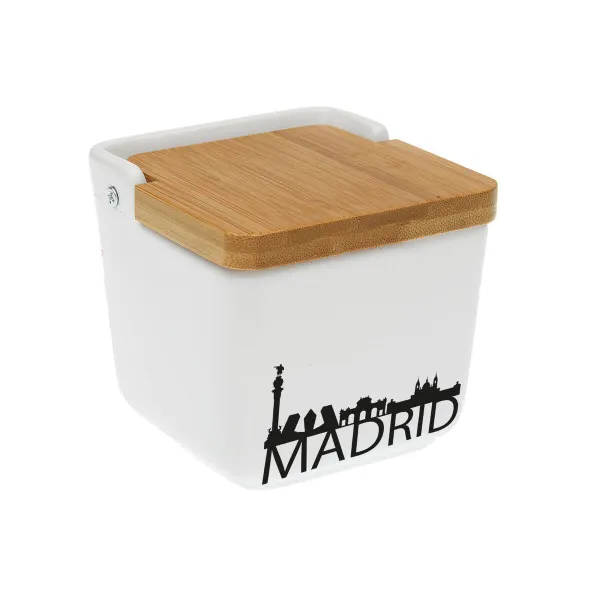 Druskinė ir pipirinė Versa Madrid Keramikinis 8,8 x 8,5 x 8,8 cm