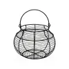 Olas trauks Versa Melns Metāls Tērauds 23 X 17,5 X 23 CM