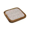Snack tray Versa Blume 20 x 1,5 x 20 cm