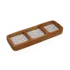 поднос для закусок Versa Blume 30 X 3,5 X 10 CM