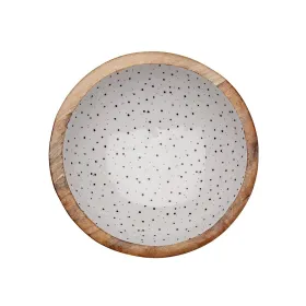 Salaattikulho Versa Speckle Mangopuu 24 x 7 x 24 cm