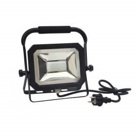 LED spotlight 30W with cord and plug connector