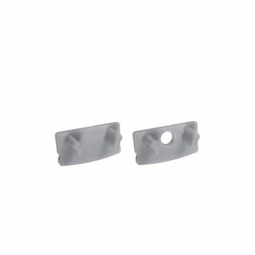 End cap for surface mount profile 2pcs.