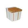 Salt Shaker with Lid Versa Flint Ceramic 8,8 x 8,5 x 8,8 cm