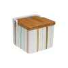 Salt Shaker with Lid Versa Flint Ceramic 12,2 x 11,5 x 12,2 cm