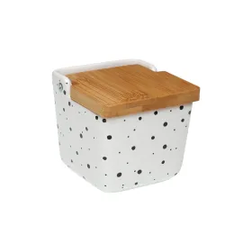 Druskinė su dangteliu Versa Speckle Keramikinis 8,8 x 8,5 x 8,8 cm