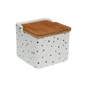 Druskinė su dangteliu Versa Speckle Keramikinis 12,2 x 11,5 x 12,2 cm