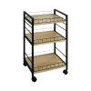 Kasviskärry Versa Musta Metalli Muovinen Melamiini 30 x 76 x 40 cm