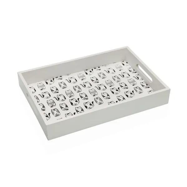 Tray Versa GATTO MDF Wood 24 x 5 x 34 cm