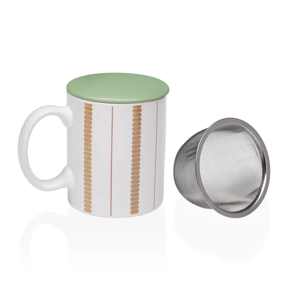 Cup with Tea Filter Versa Flint
