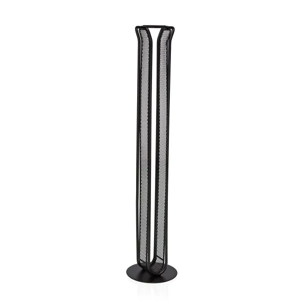 Capsule holder Versa Black Iron 7,5 X 33,6 X 7,5 CM Nespresso