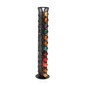 Kapsulės laikiklis Versa Juoda Geležis 7,5 X 33,6 X 7,5 CM Nespresso